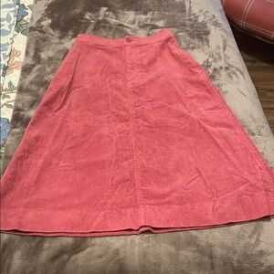Uniqlo Ruat Corduroy Midi Skirt